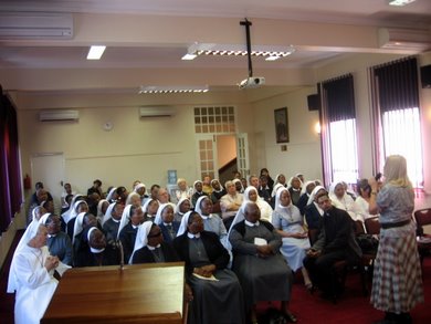 Συνάντηση με ιερείς στο Ντέρμπαν